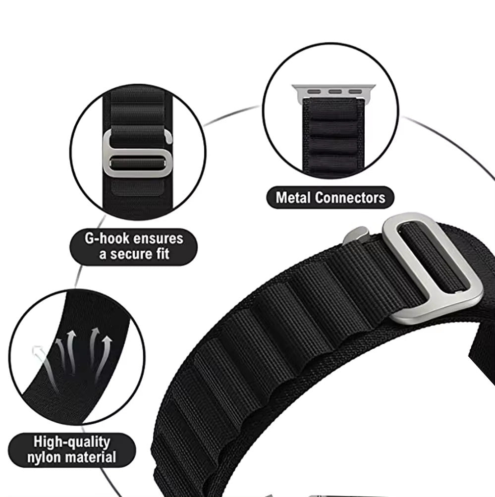 Alpine Loop Replacement Straps For Apple Watch - Time Crafters Emporium KE
