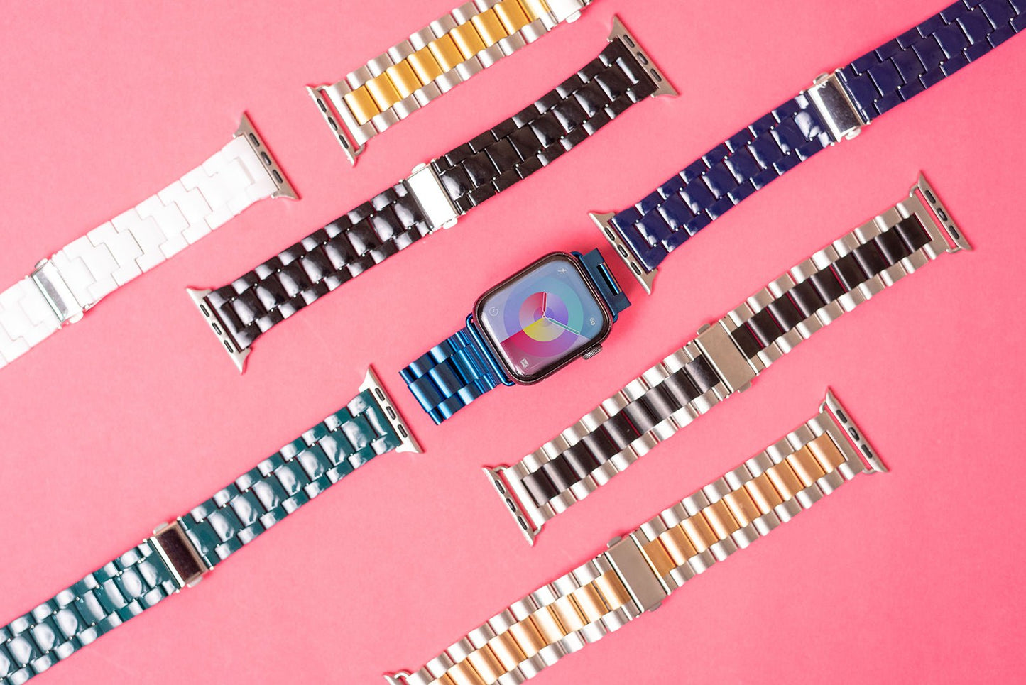 Correa Resin Replacement Straps for Apple Watch - Time Crafters Emporium KE
