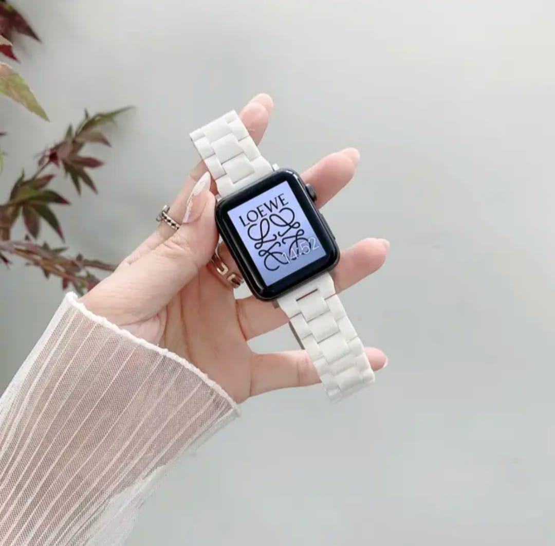 Correa Resin Replacement Straps for Apple Watch - Time Crafters Emporium KE