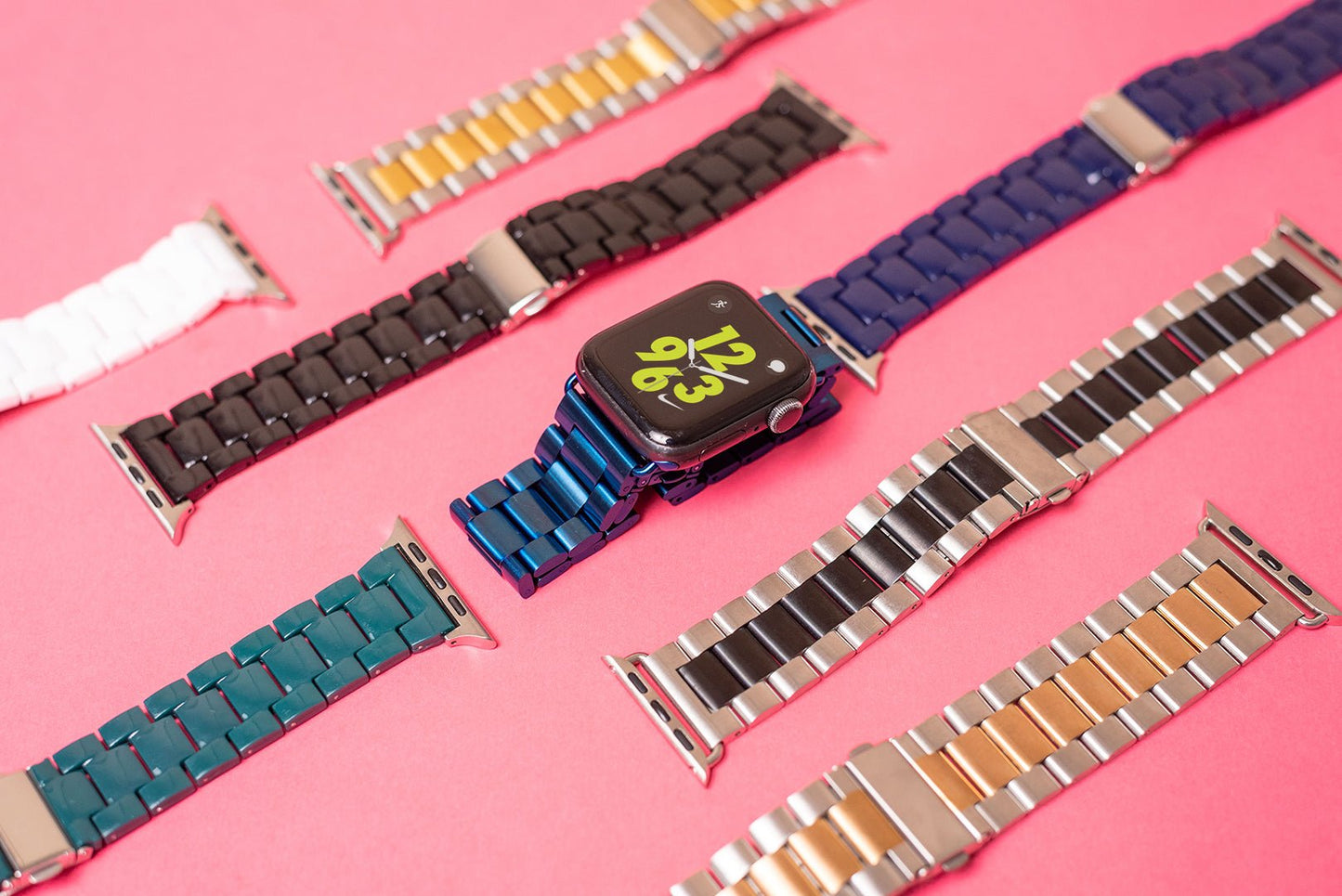 Correa Resin Replacement Straps for Apple Watch - Time Crafters Emporium KE