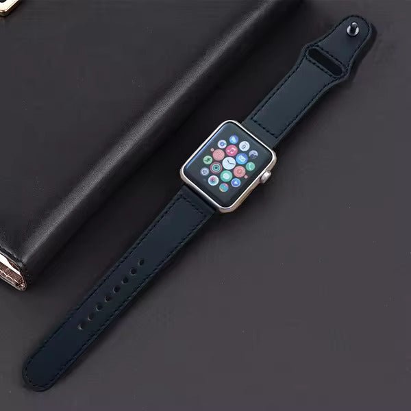 Genuine Leather Replacement Straps For Apple Watch - Time Crafters Emporium KE