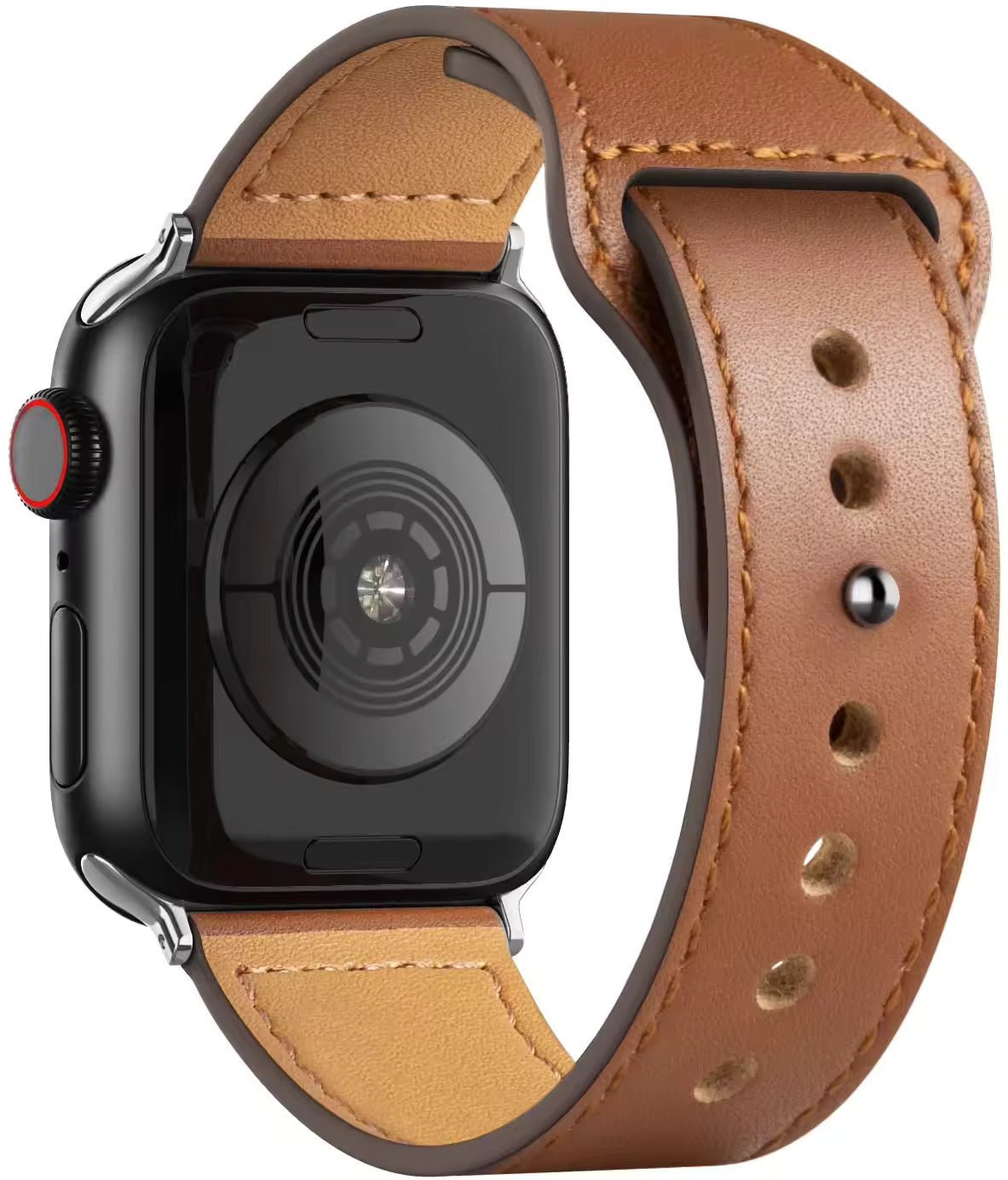 Genuine Leather Replacement Straps For Apple Watch - Time Crafters Emporium KE