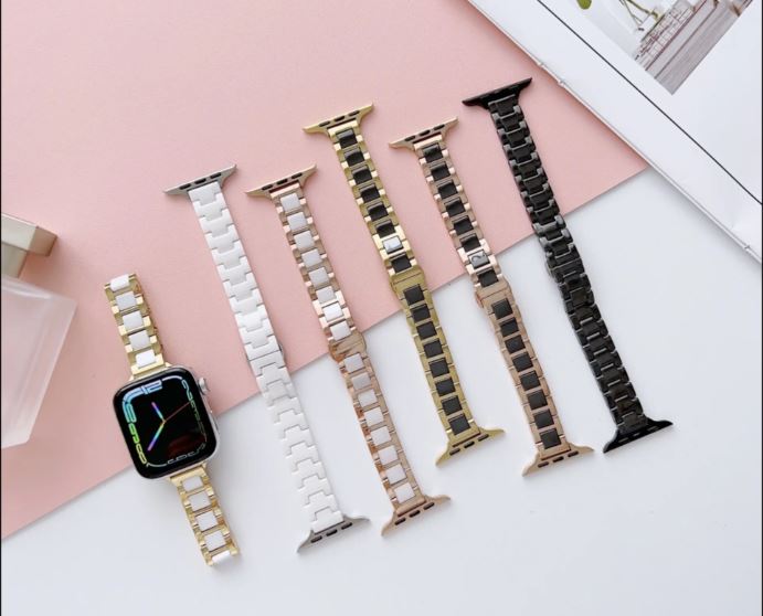 Luxury Ceramic Replacement Straps for Apple Watch - Time Crafters Emporium KE