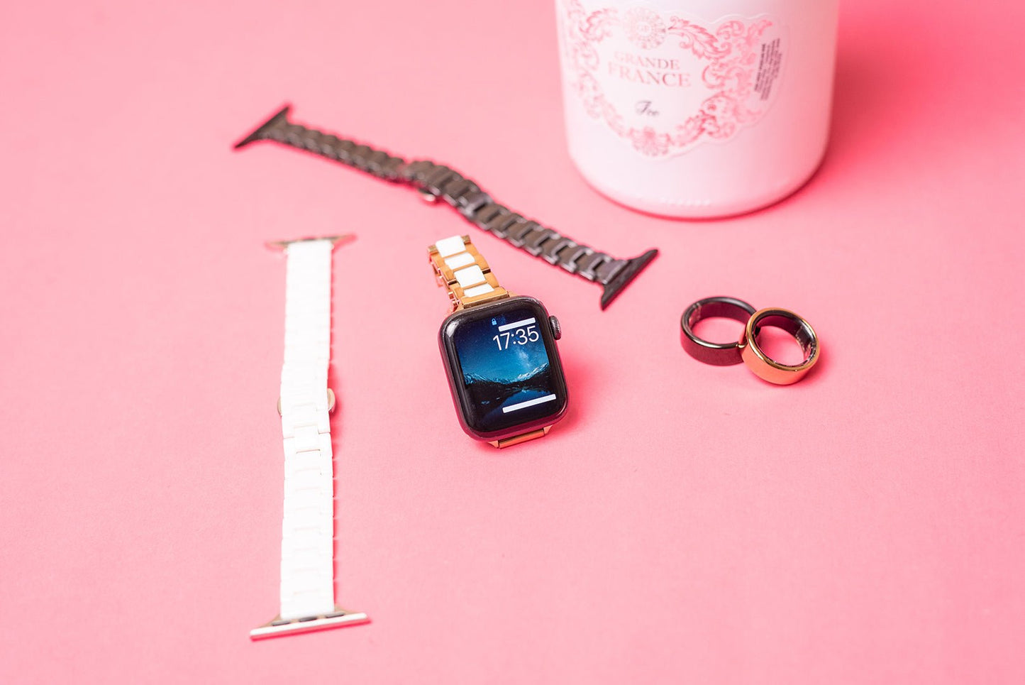 Luxury Ceramic Replacement Straps for Apple Watch - Time Crafters Emporium KE