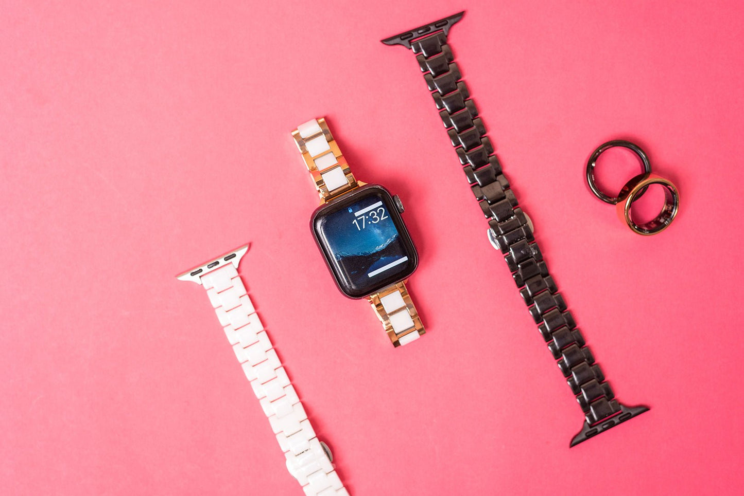 Luxury Ceramic Replacement Straps for Apple Watch - Time Crafters Emporium KE