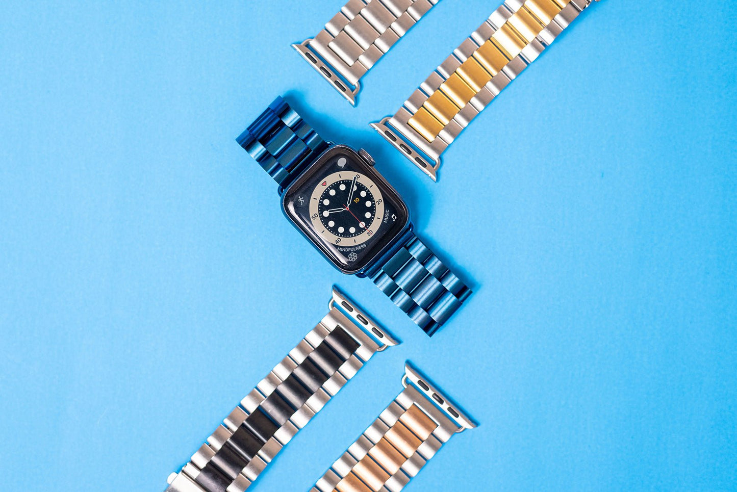 Stainless Steel Metal Replacement Straps for Apple Watch - Time Crafters Emporium KE