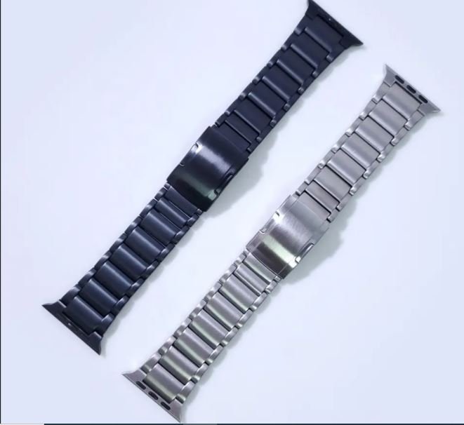 Titanium Alloy Replacement Straps for Apple Watch - Time Crafters Emporium KE